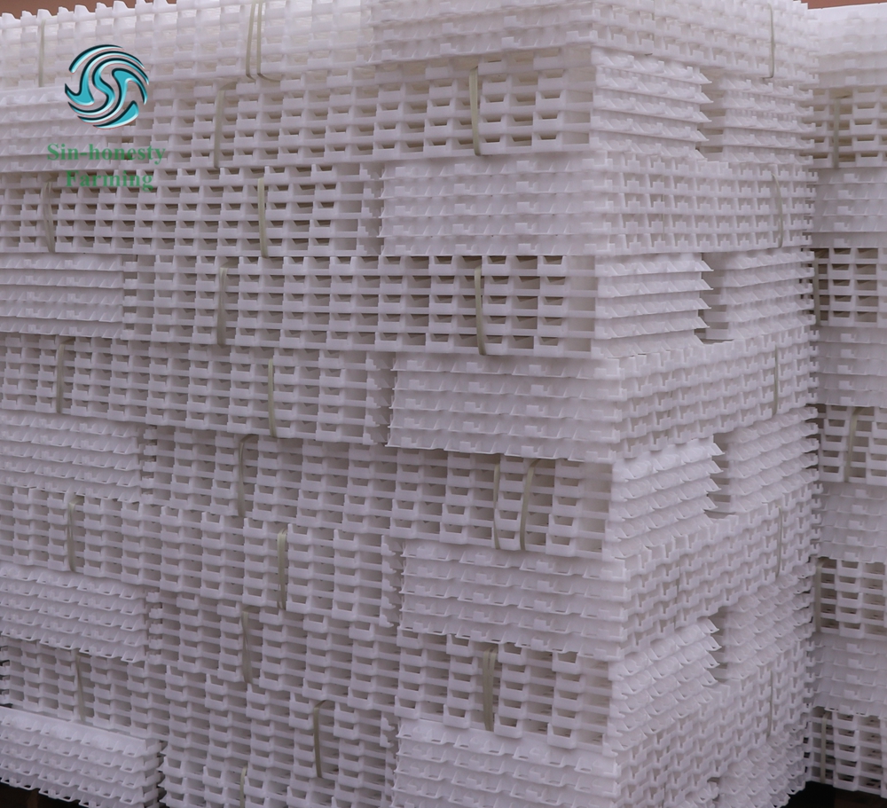 Plastic slatted floor for poultry SHPF001